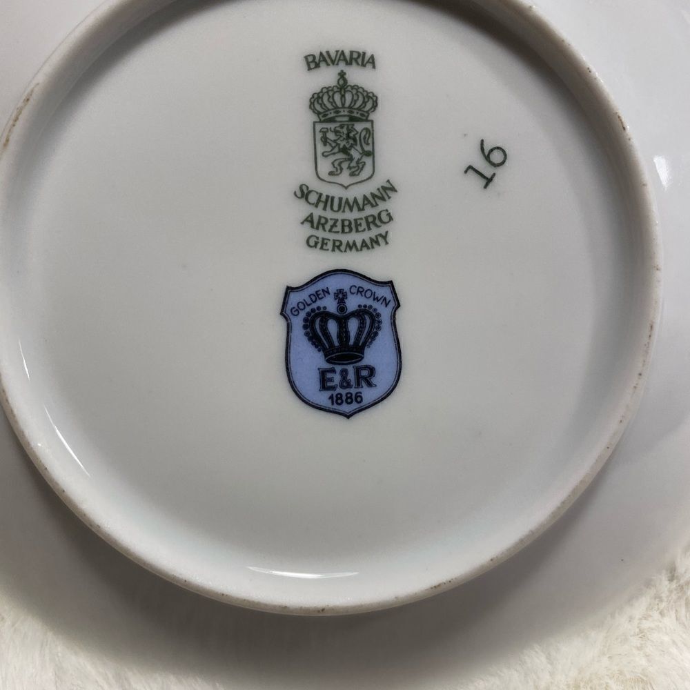 EUC Bavarian cat plate Schumann Arzberg Germany - Picture 2 of 2